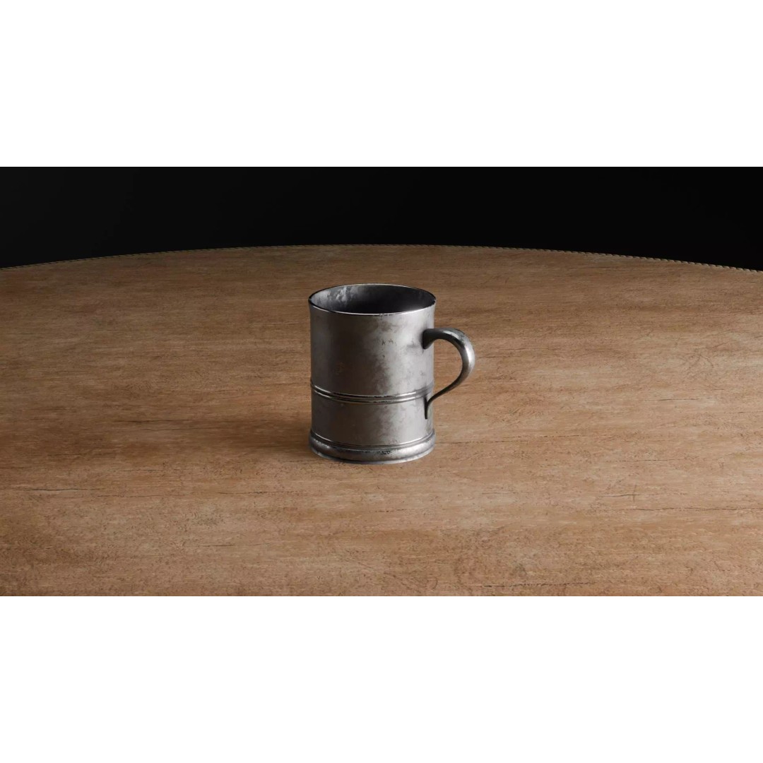 Pirate Table 3D Model – Blender Scene with Treasure Props - View 4