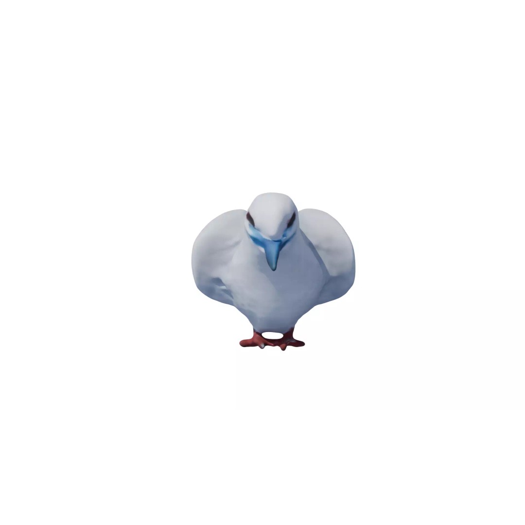 Avian Spectrum Pack 3D Model – High Poly PBR Bird Collection, FBX - View 17