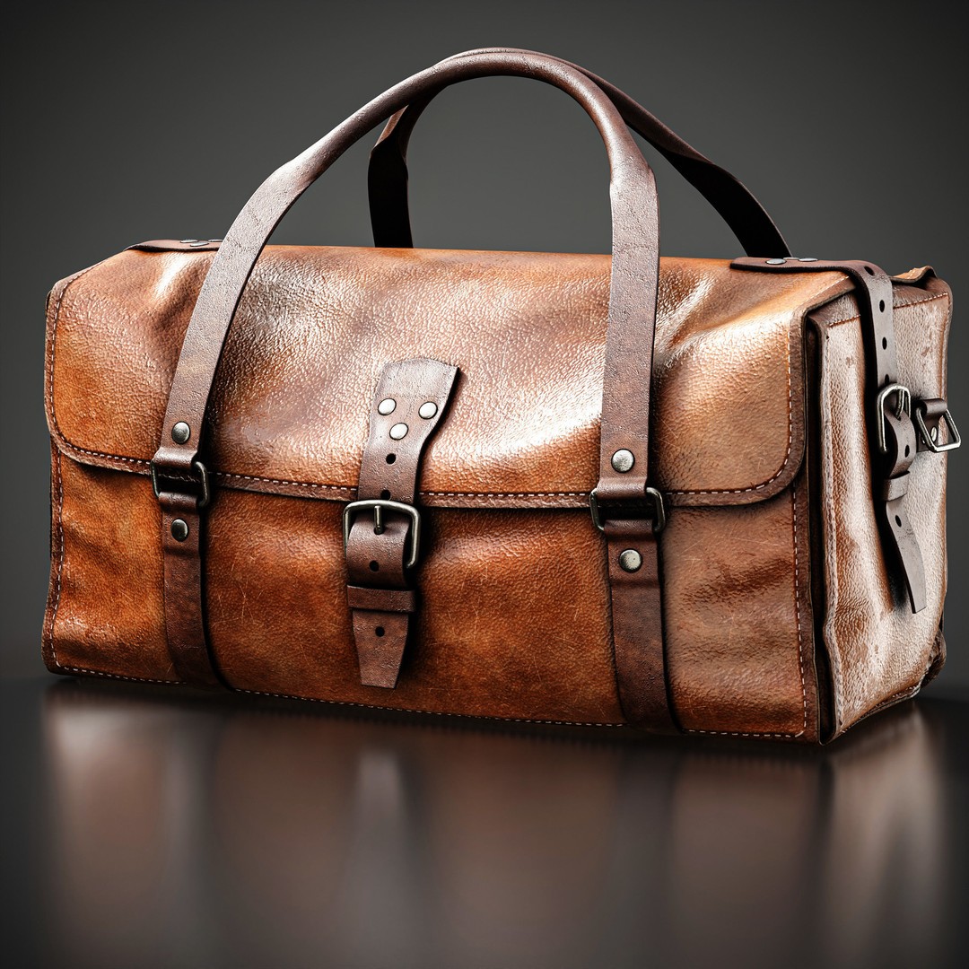 Leather Smart Material 3D Model – High Quality Textures for Substance Painter - View 10