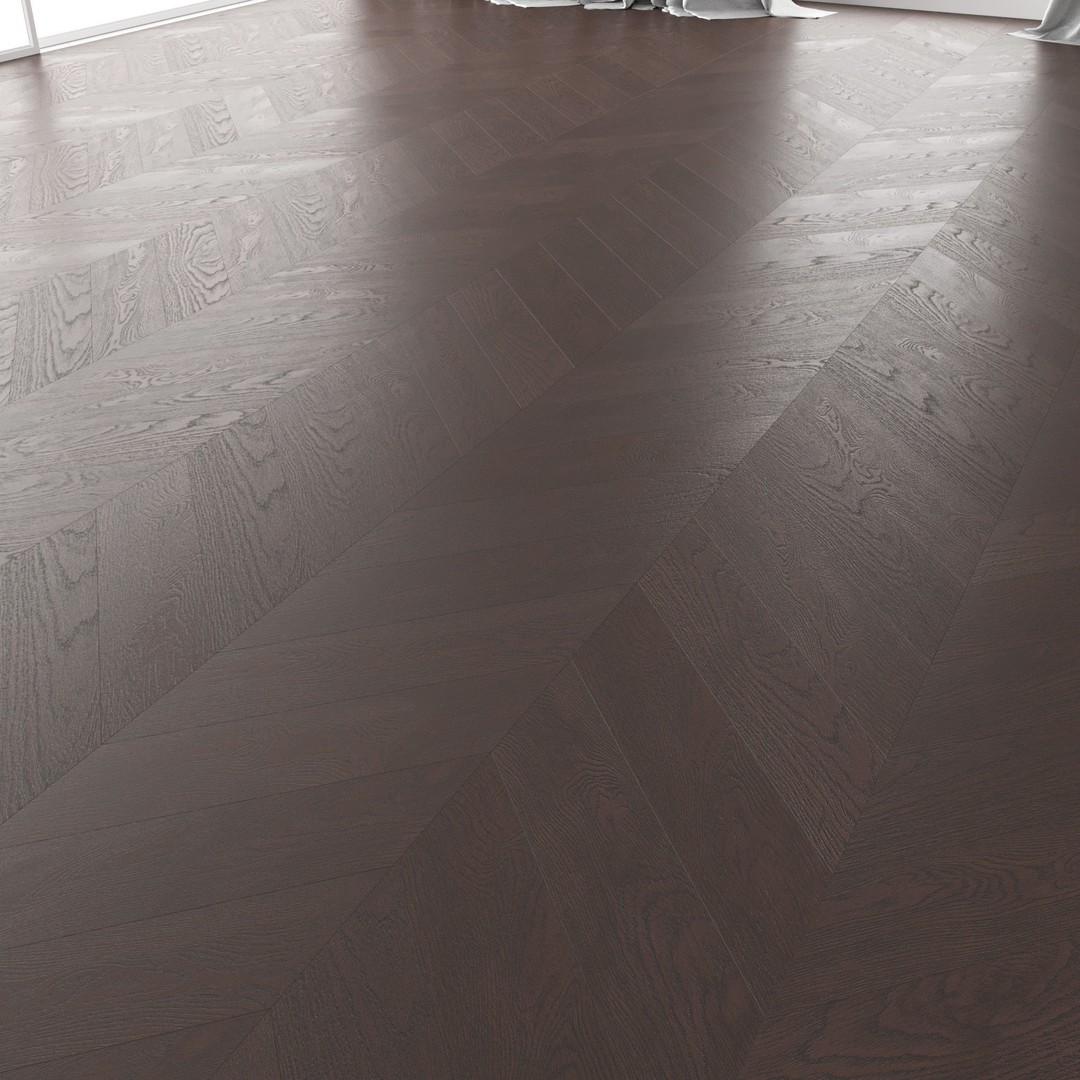 Wood Floor Set 3D Model – High Quality PBR Textures, FBX, OBJ - View 10