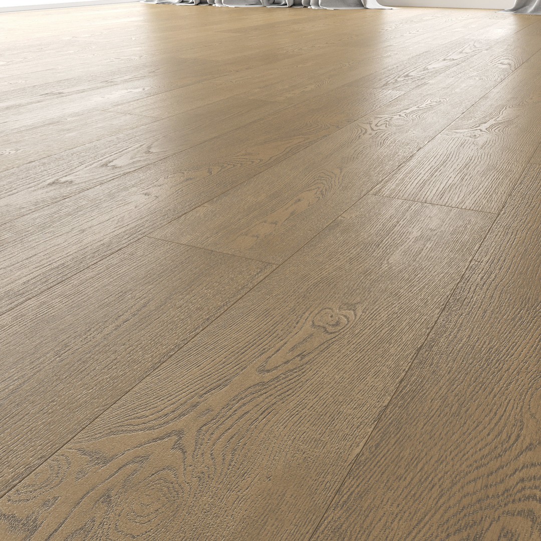 Wood Floor Set 3D Model – High Quality PBR Textures, FBX, OBJ - View 11