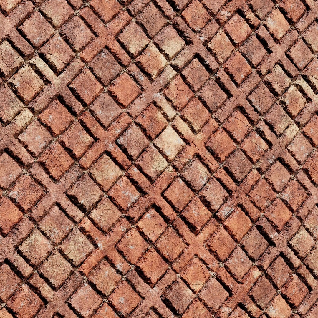 Brick Wall Texture Collection 3D Model – 8K PBR, 9 Textures, Archviz - View 10
