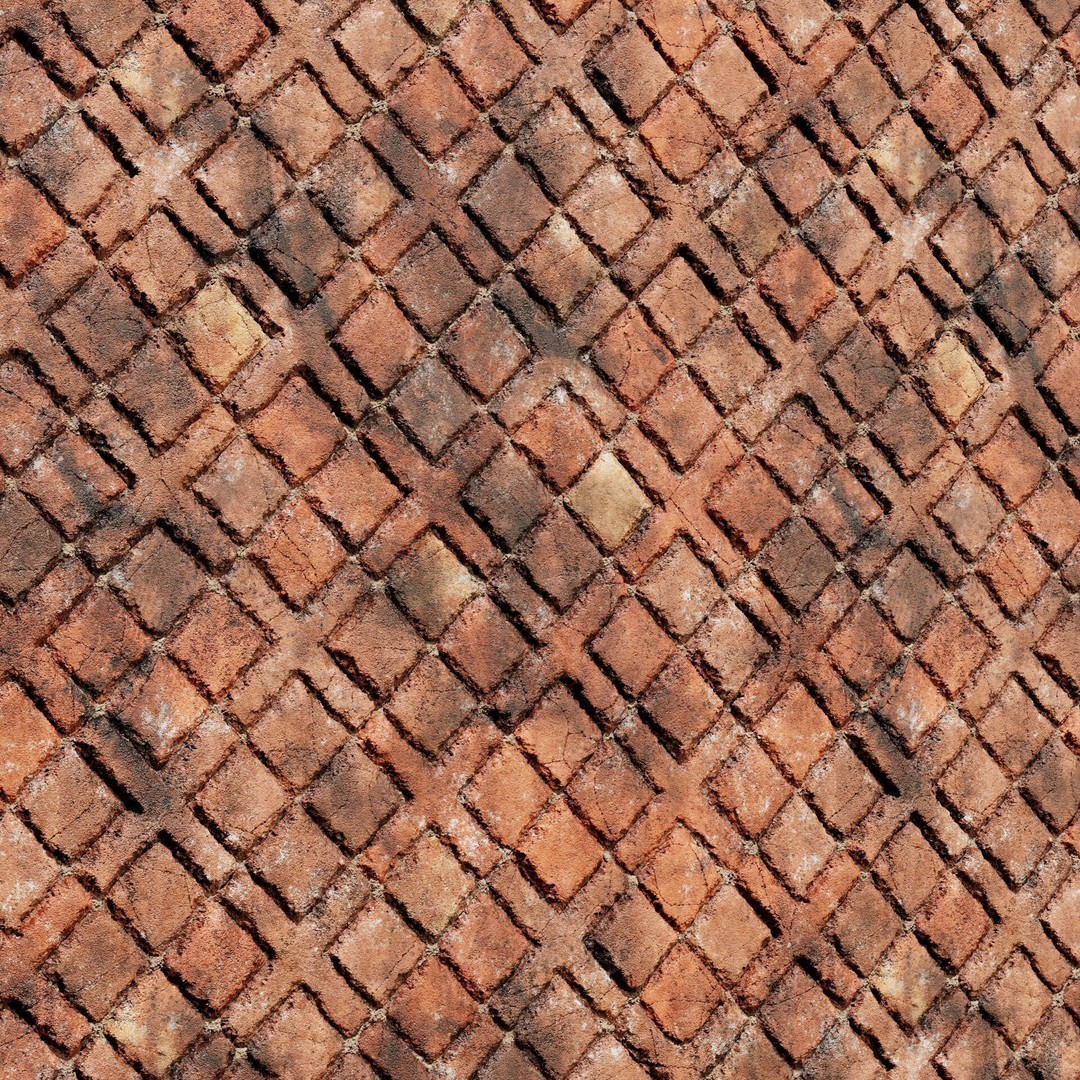 Brick Wall Texture Collection 3D Model – 8K PBR, 9 Textures, Archviz - View 12
