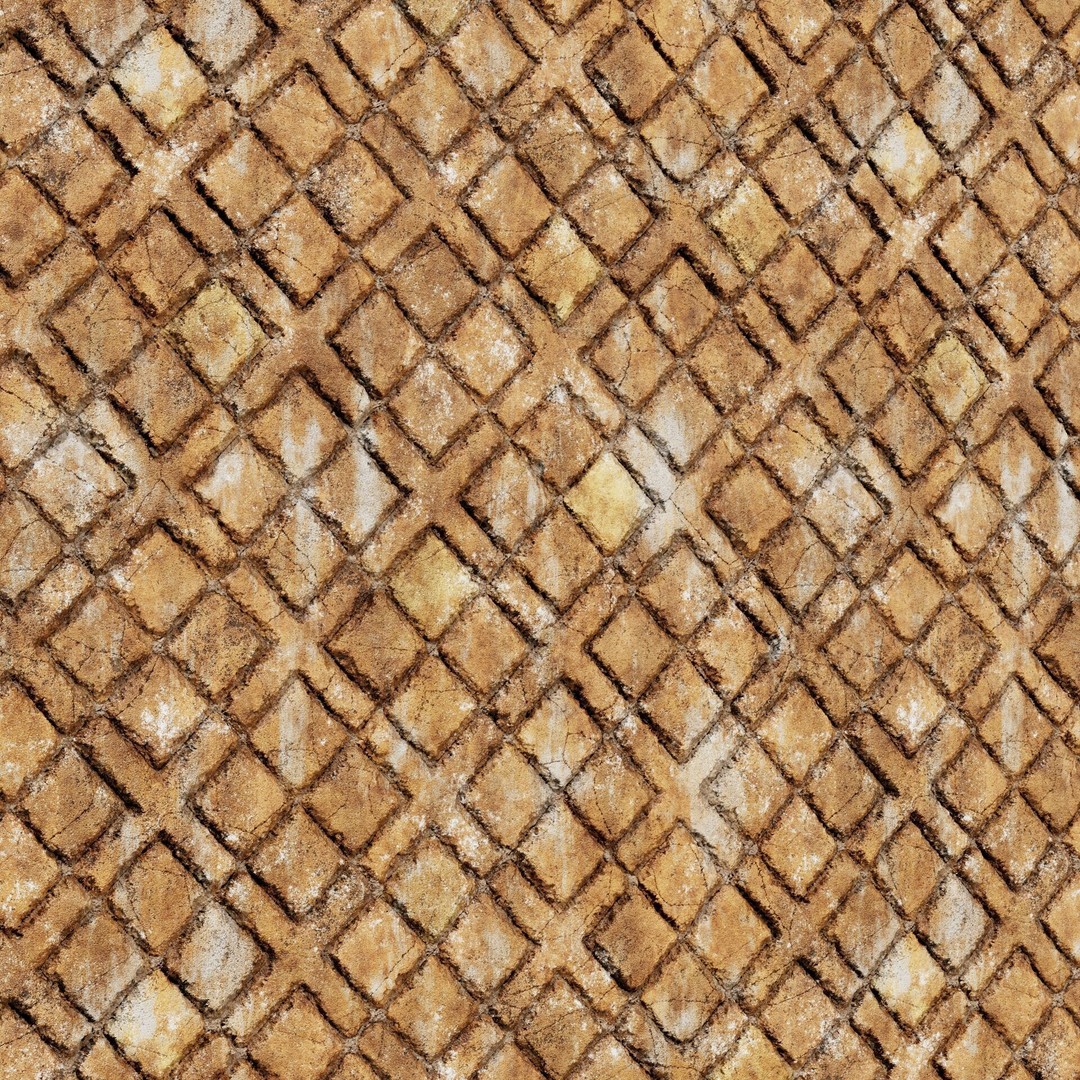 Brick Wall Texture Collection 3D Model – 8K PBR, 9 Textures, Archviz - View 14