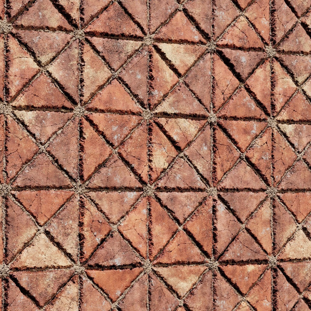 Brick Wall Texture Collection 3D Model – 8K PBR, 9 Textures, Archviz - View 4