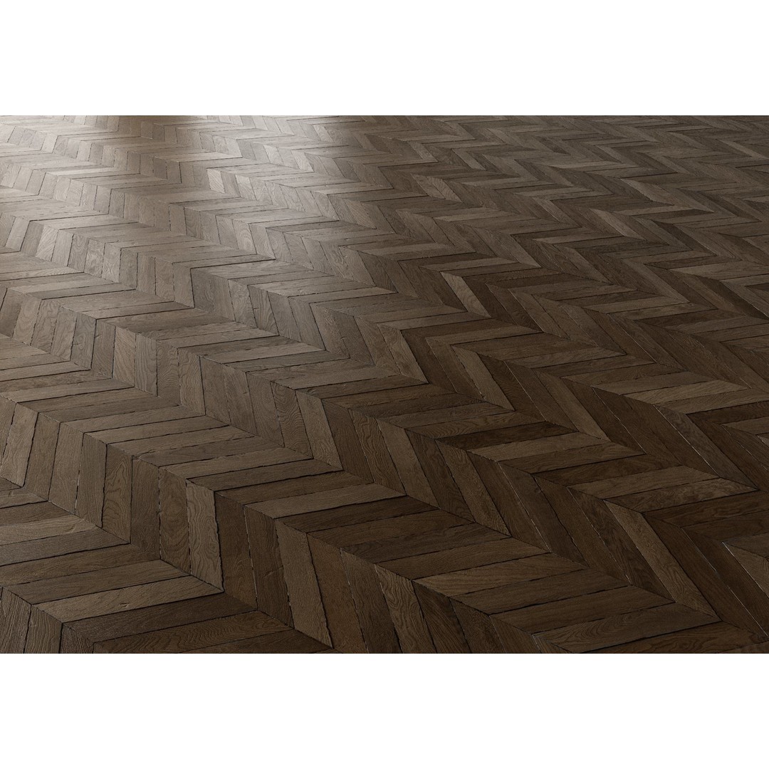 Parquet 3D Model – French Chevron 8K Seamless PBR Textures - View 12