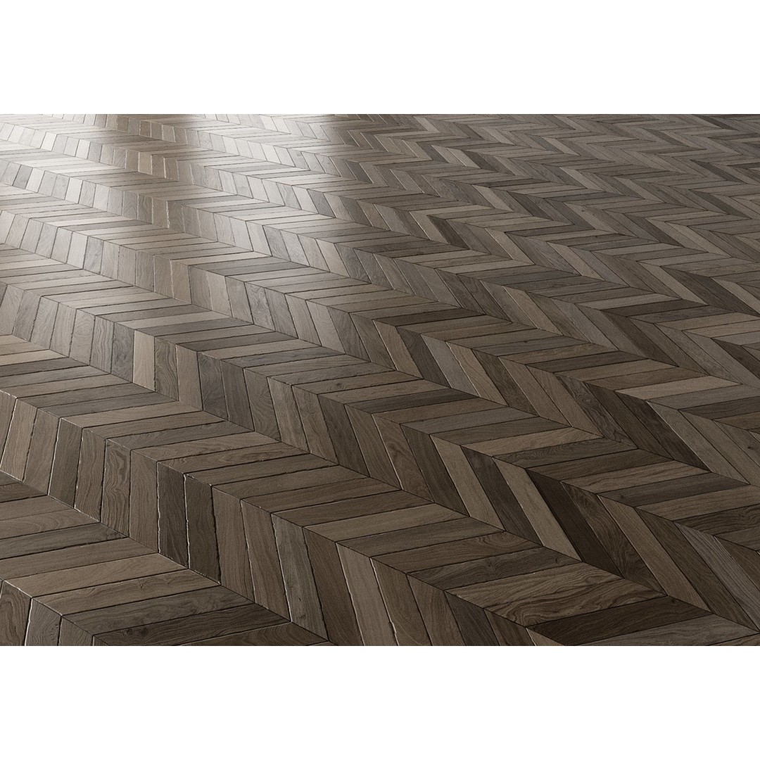 Parquet 3D Model – French Chevron 8K Seamless PBR Textures - View 14