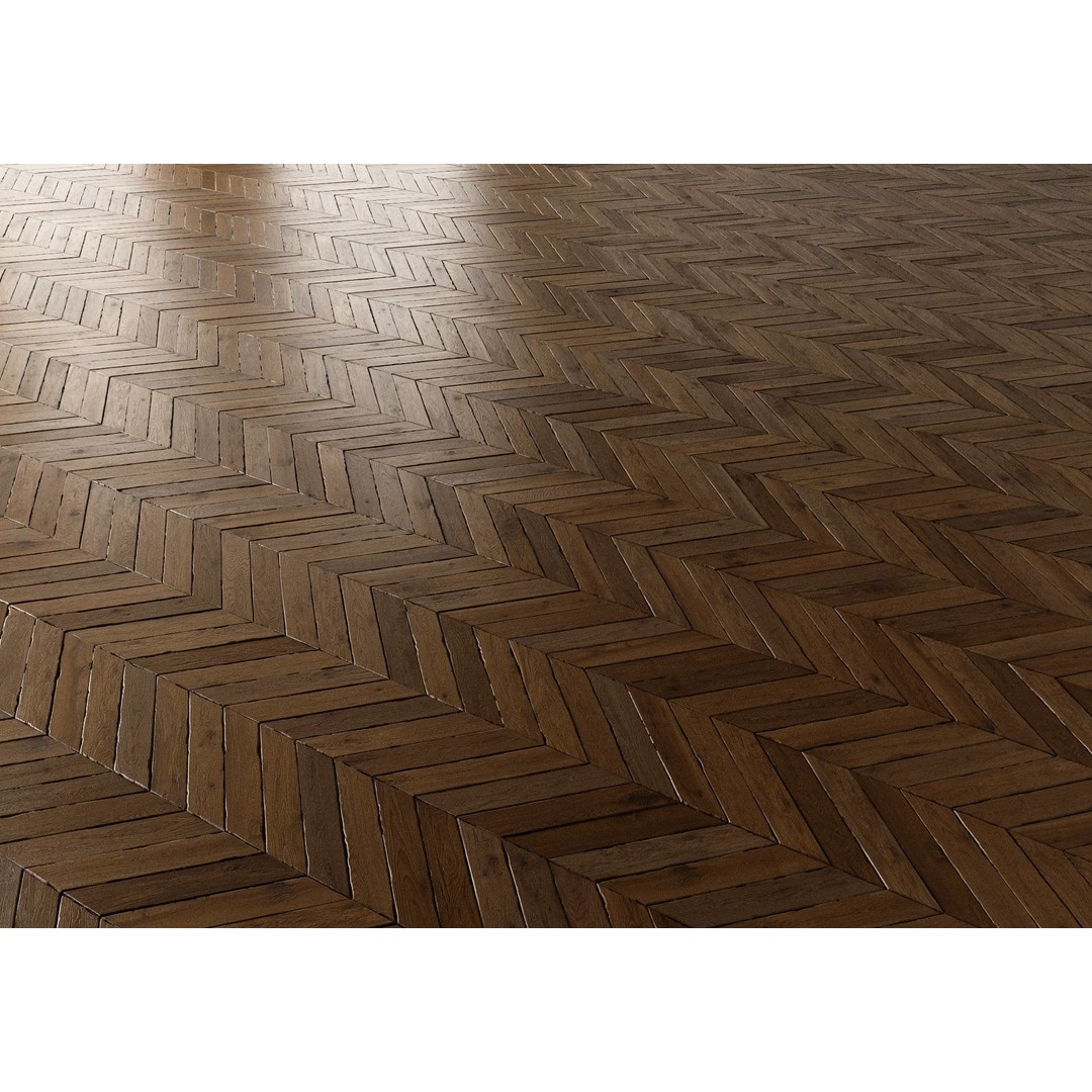 Parquet 3D Model – French Chevron 8K Seamless PBR Textures - View 18