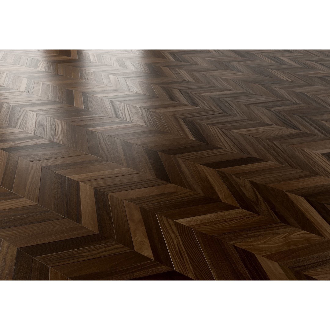 Parquet 3D Model – French Chevron 8K Seamless PBR Textures - View 36