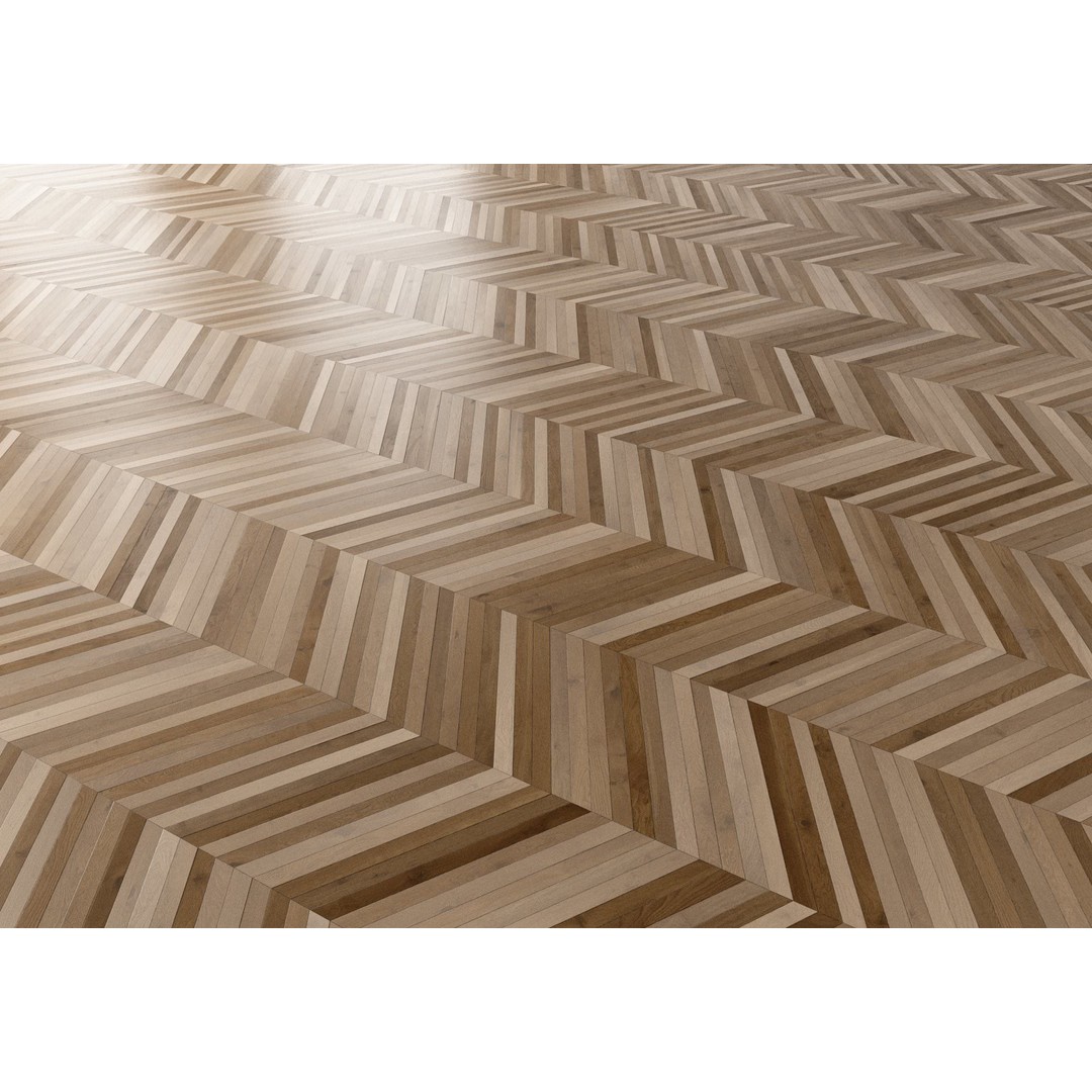 Parquet 3D Model – French Chevron 8K Seamless PBR Textures - View 40