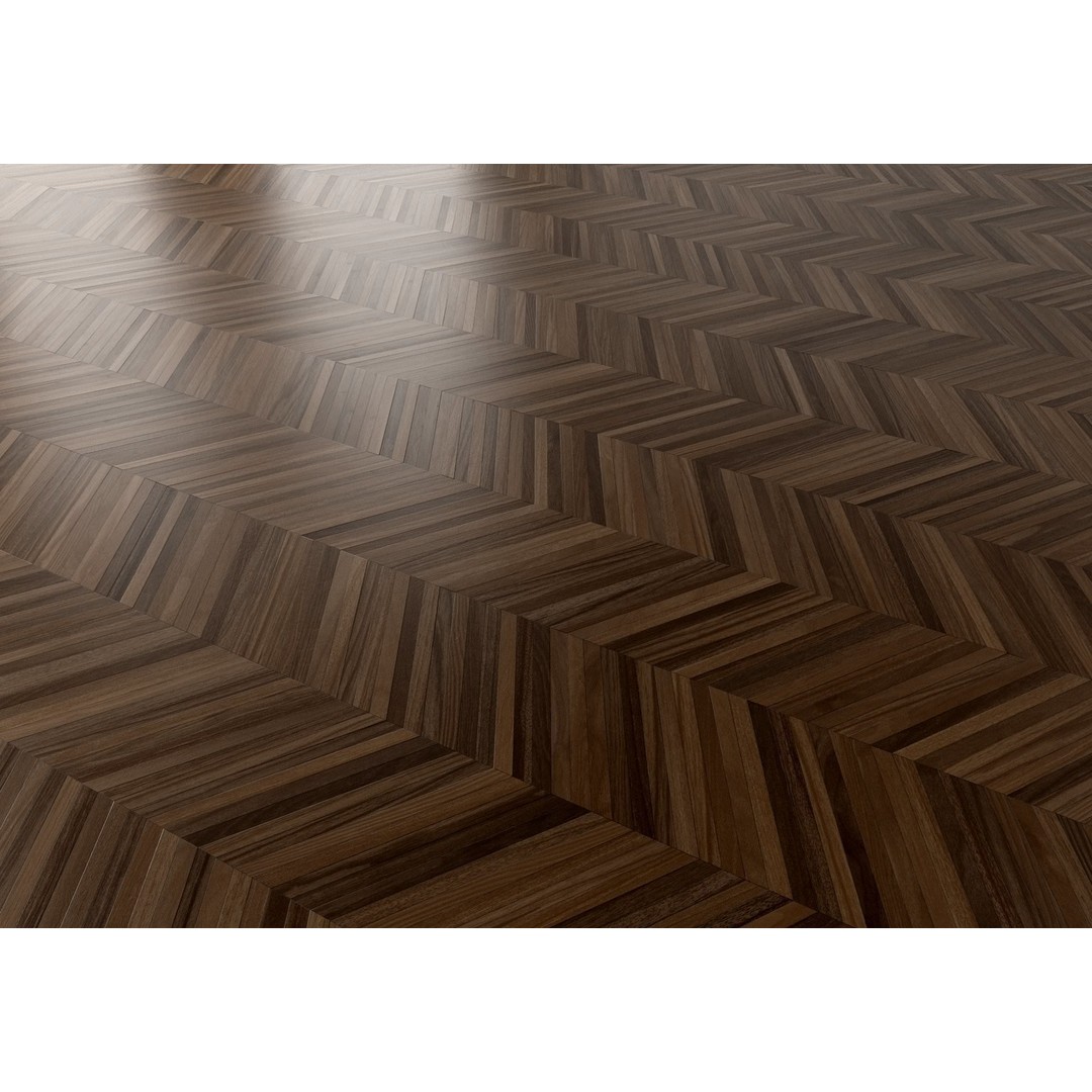 Parquet 3D Model – French Chevron 8K Seamless PBR Textures - View 42