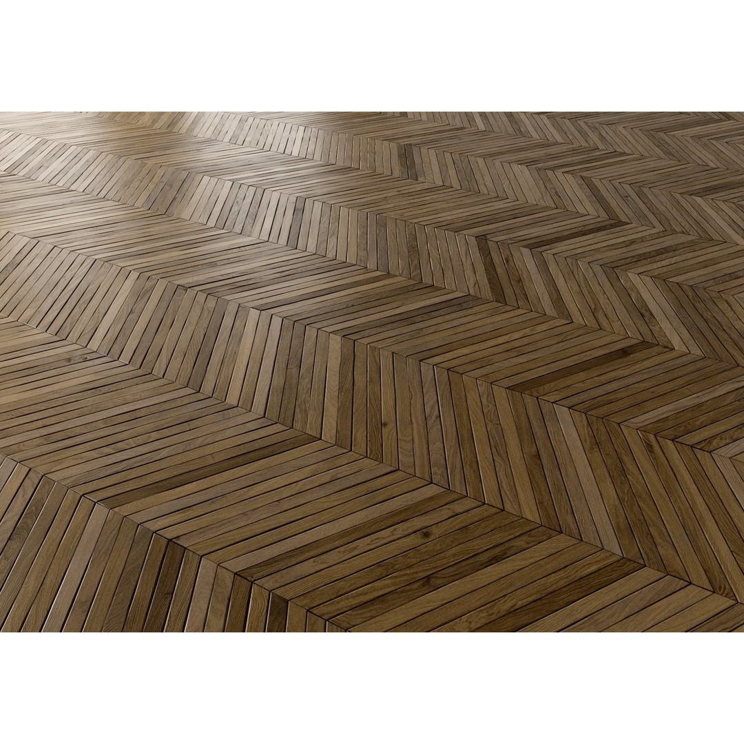 Parquet 3D Model – French Chevron 8K Seamless PBR Textures - View 46