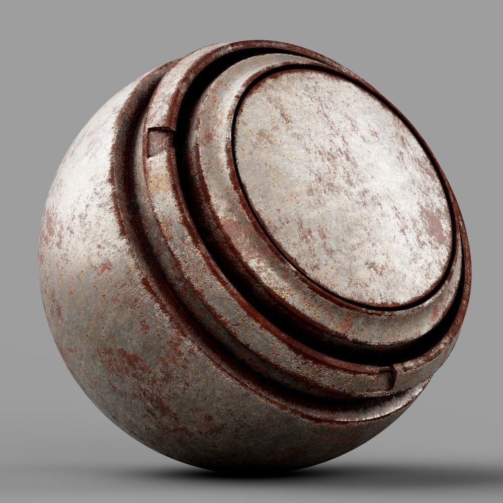 Metal Smart Materials 3D Model – High Quality 45 SPSM Textures - View 13