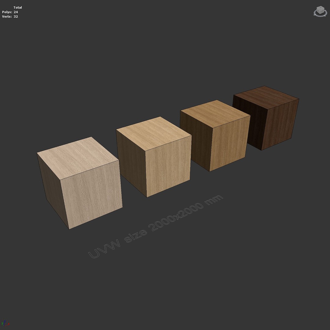 Ash Wood Material 3D Model – PBR Textures, Seamless 4096x4096 - View 10