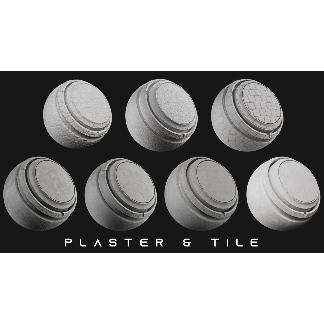 Texturing Essentials Smart Masks 3D Model – Customizable PBR Textures - View 7