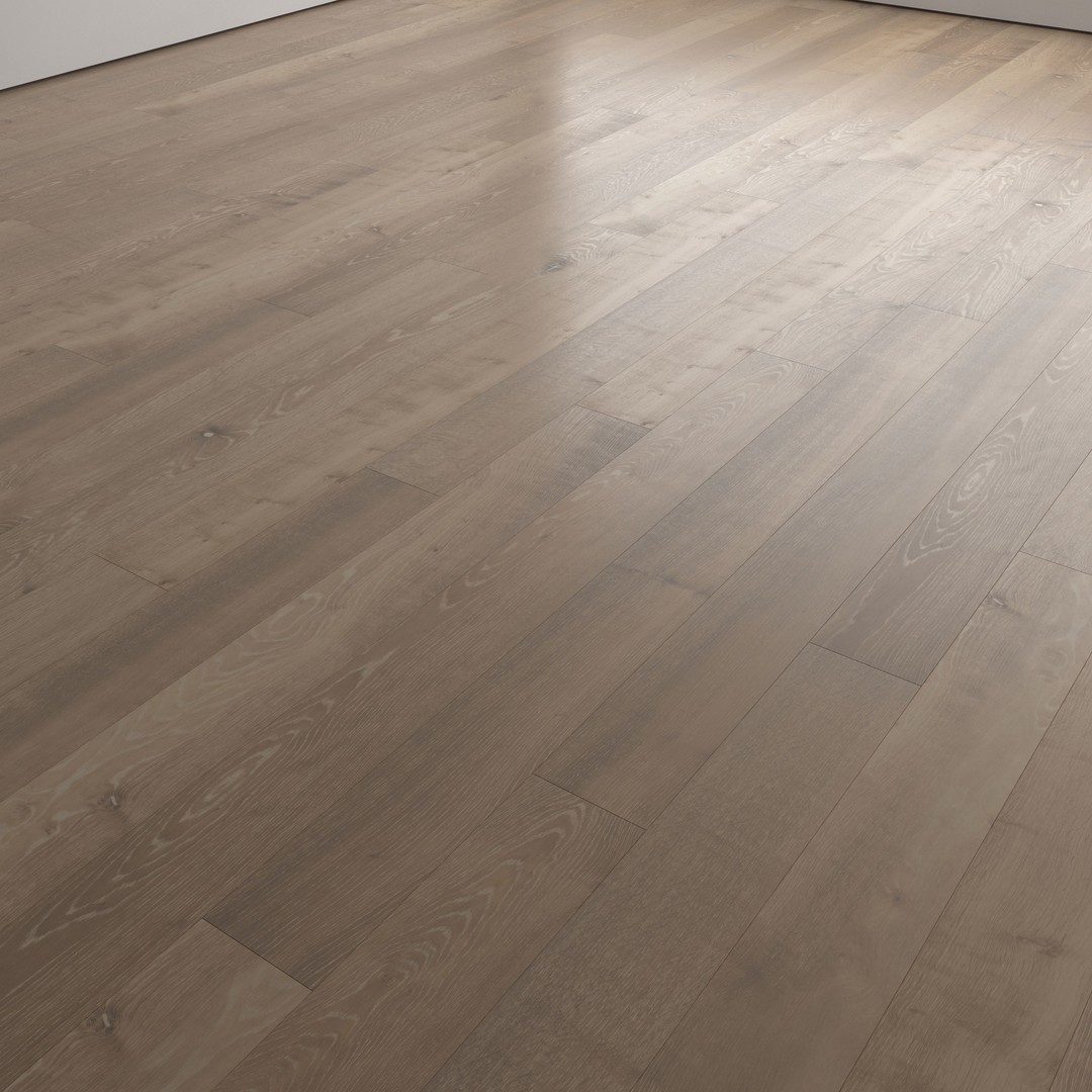 Wood Floor 3D Model – PBR Textures in 4 Colors, FBX & OBJ - View 5