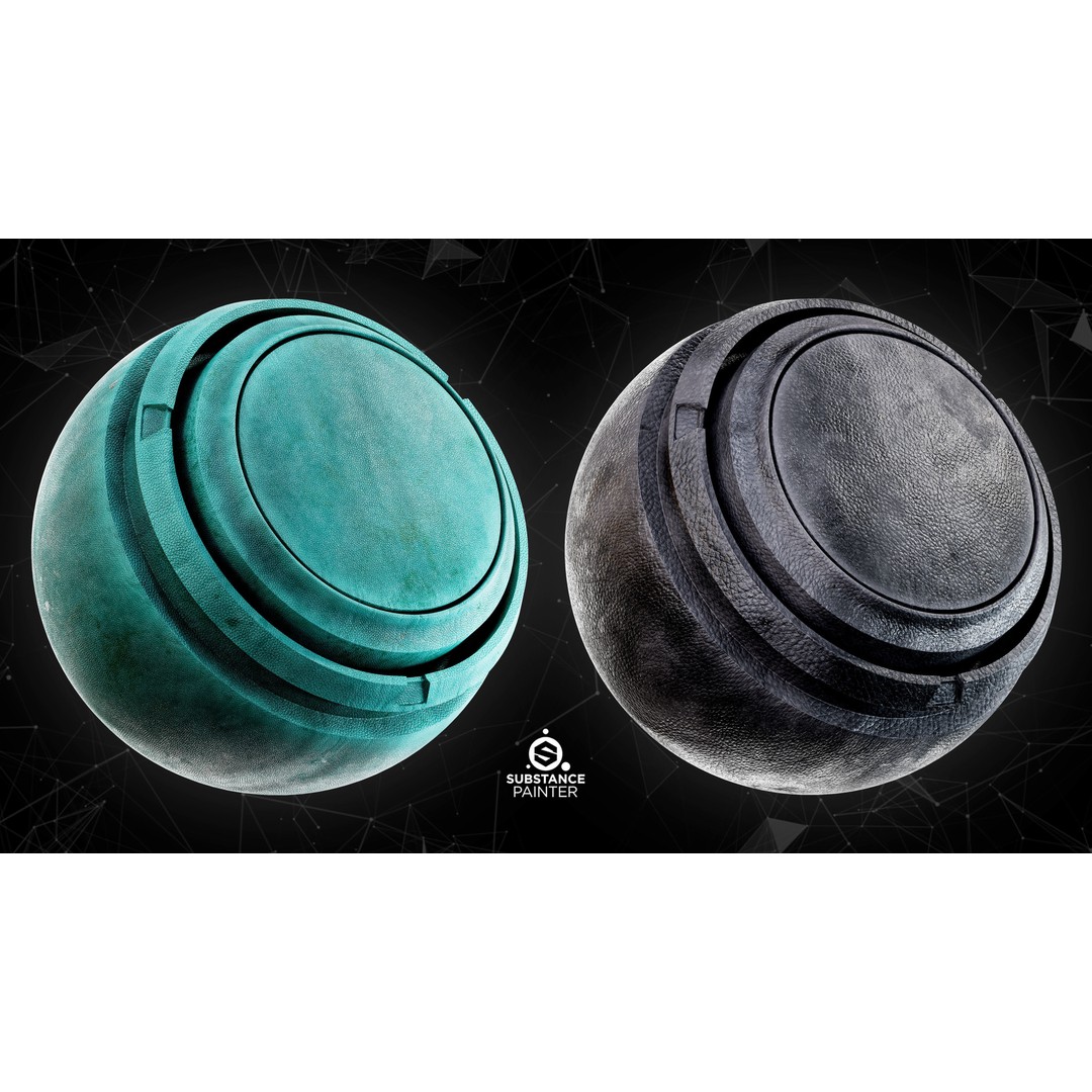 High Quality Leather Smart Materials 3D Model – 30 PBR Textures for Substance Painter - View 7