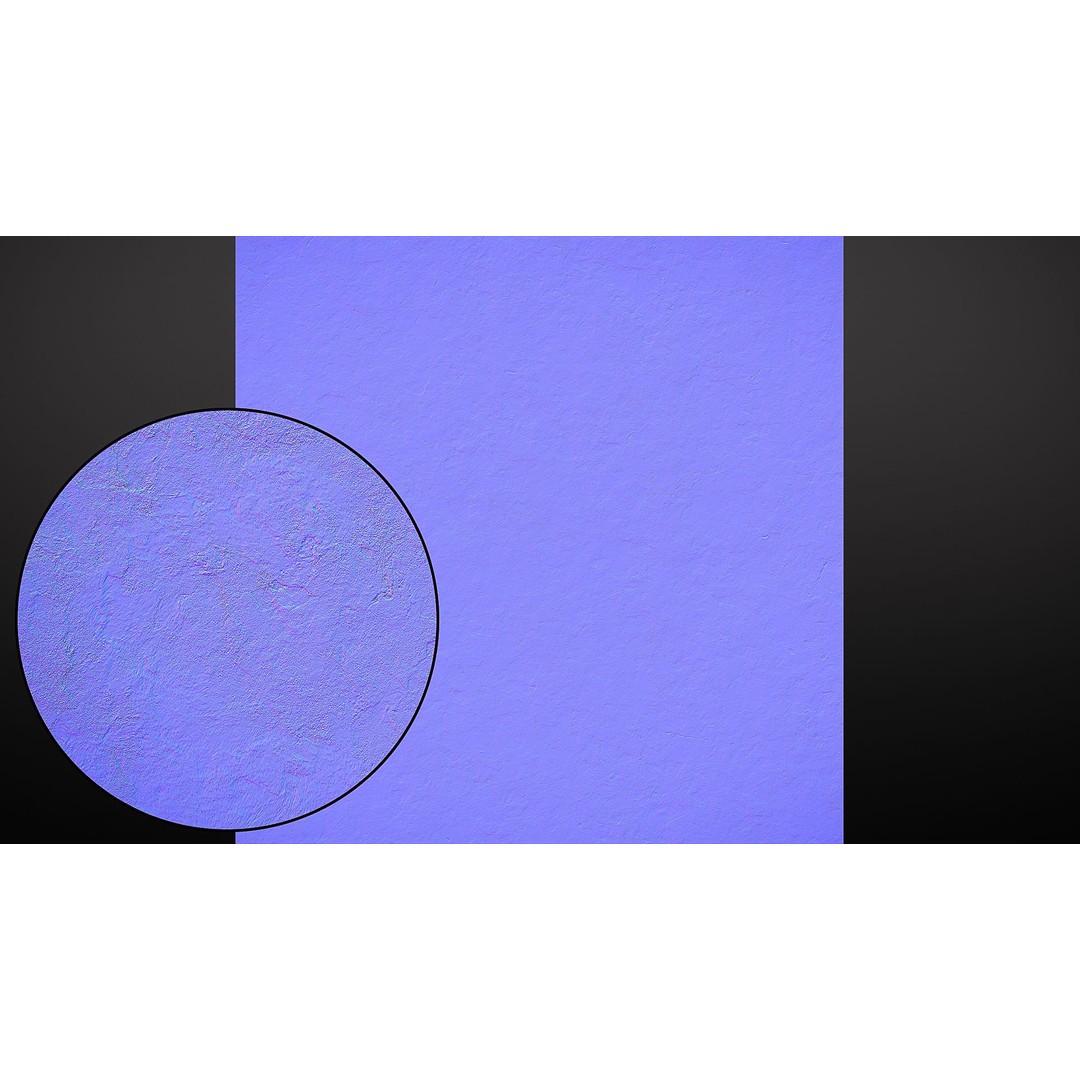 White Shiny Stucco Plaster Texture 3D Model – PBR Architectural Asset - View 10