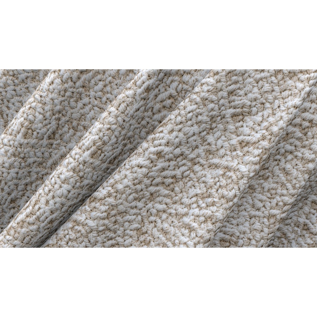 Pile Fabric 3D Model – 4K Seamless PBR Textures for Architectural Use - View 4