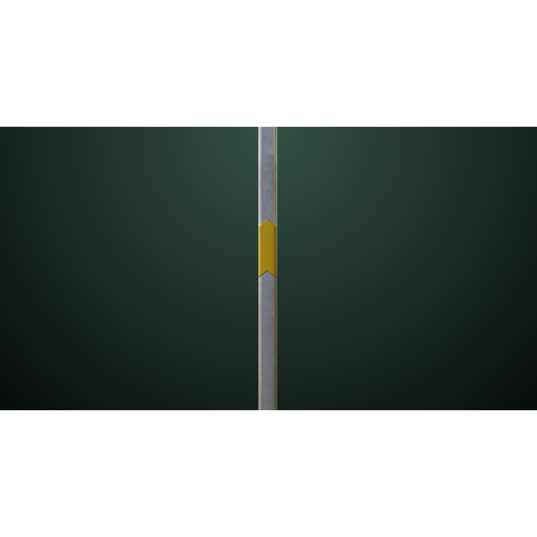 Battle Hammer 09 3D Model – Low Poly PBR Weapon for Games, FBX - View 12