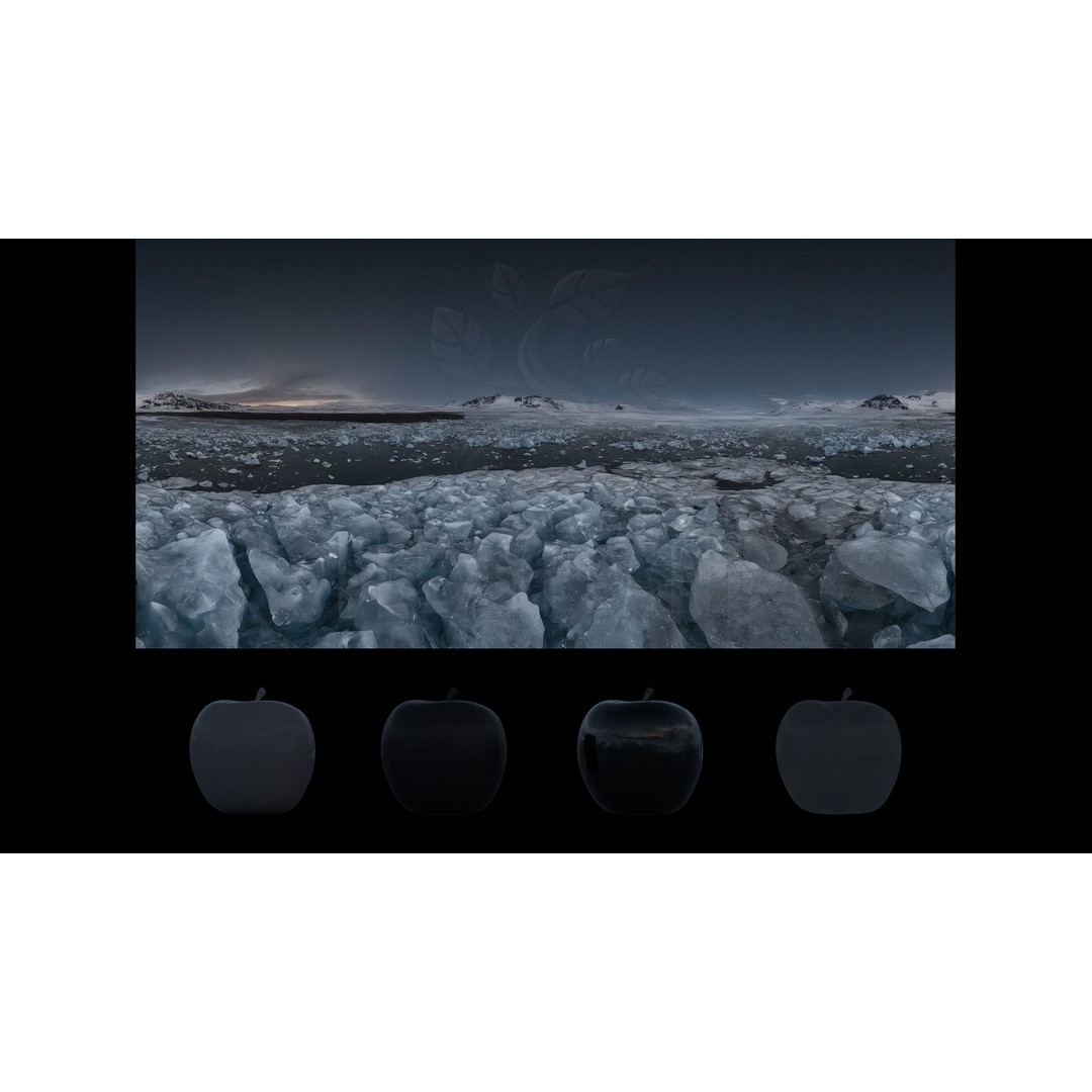 Iceland Glacier HDRI Pack – 12K Textures, Blender & FBX Formats - View 11