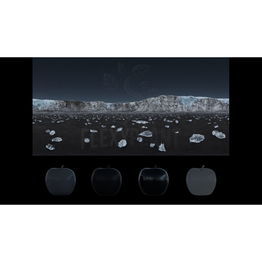 Iceland Glacier HDRI Pack – 12K Textures, Blender & FBX Formats - View 13