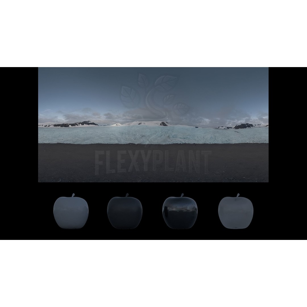Iceland Glacier HDRI Pack – 12K Textures, Blender & FBX Formats - View 15