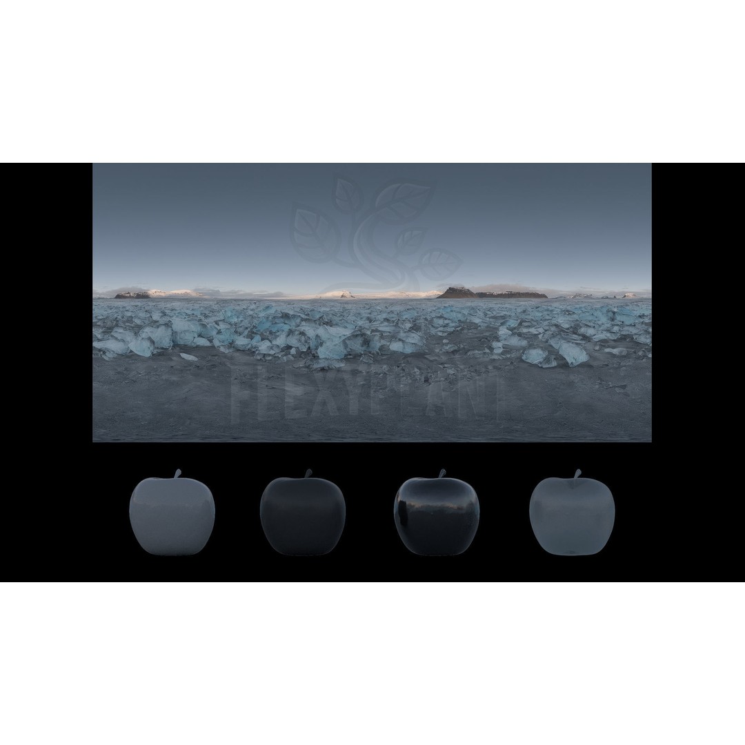 Iceland Glacier HDRI Pack – 12K Textures, Blender & FBX Formats - View 16