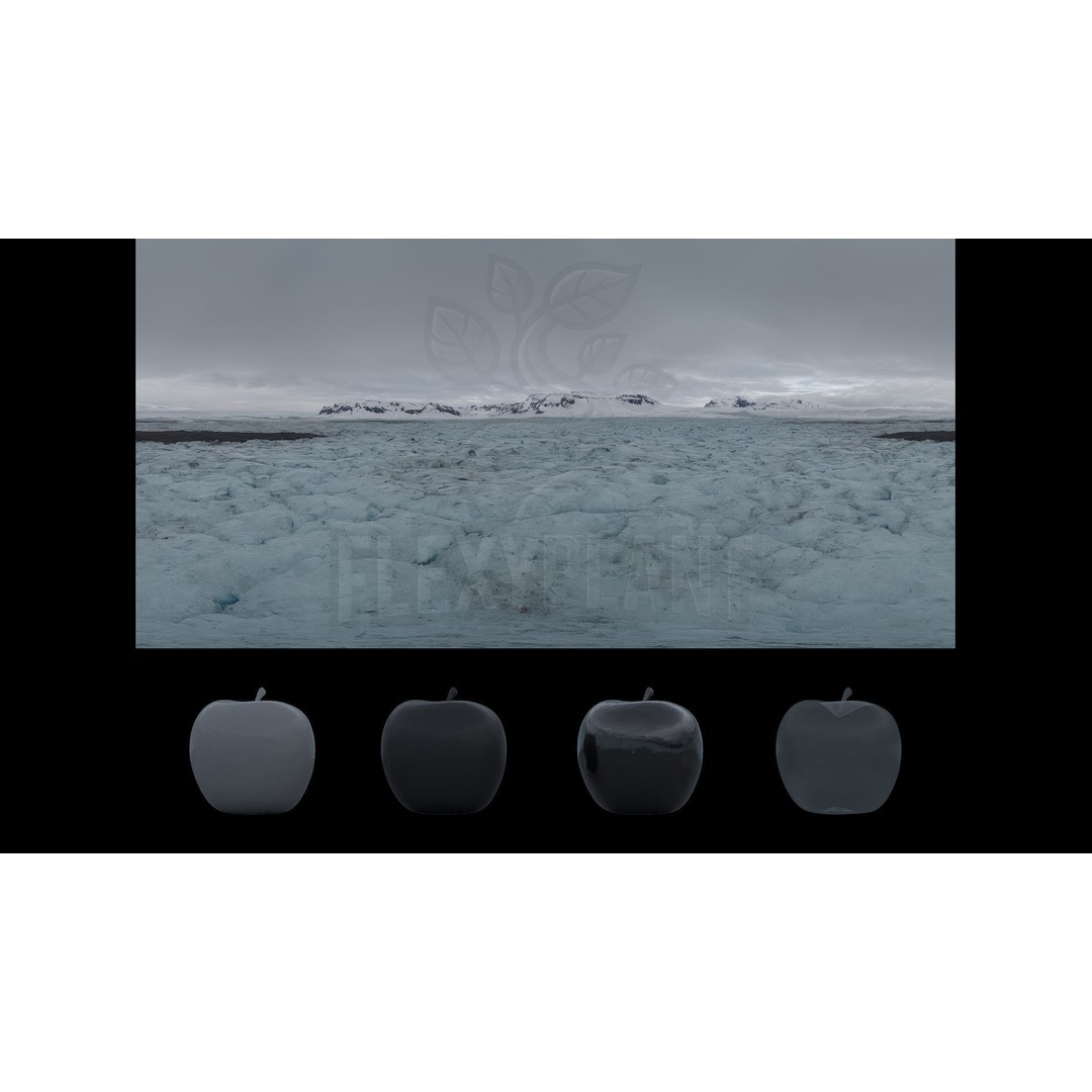 Iceland Glacier HDRI Pack – 12K Textures, Blender & FBX Formats - View 18