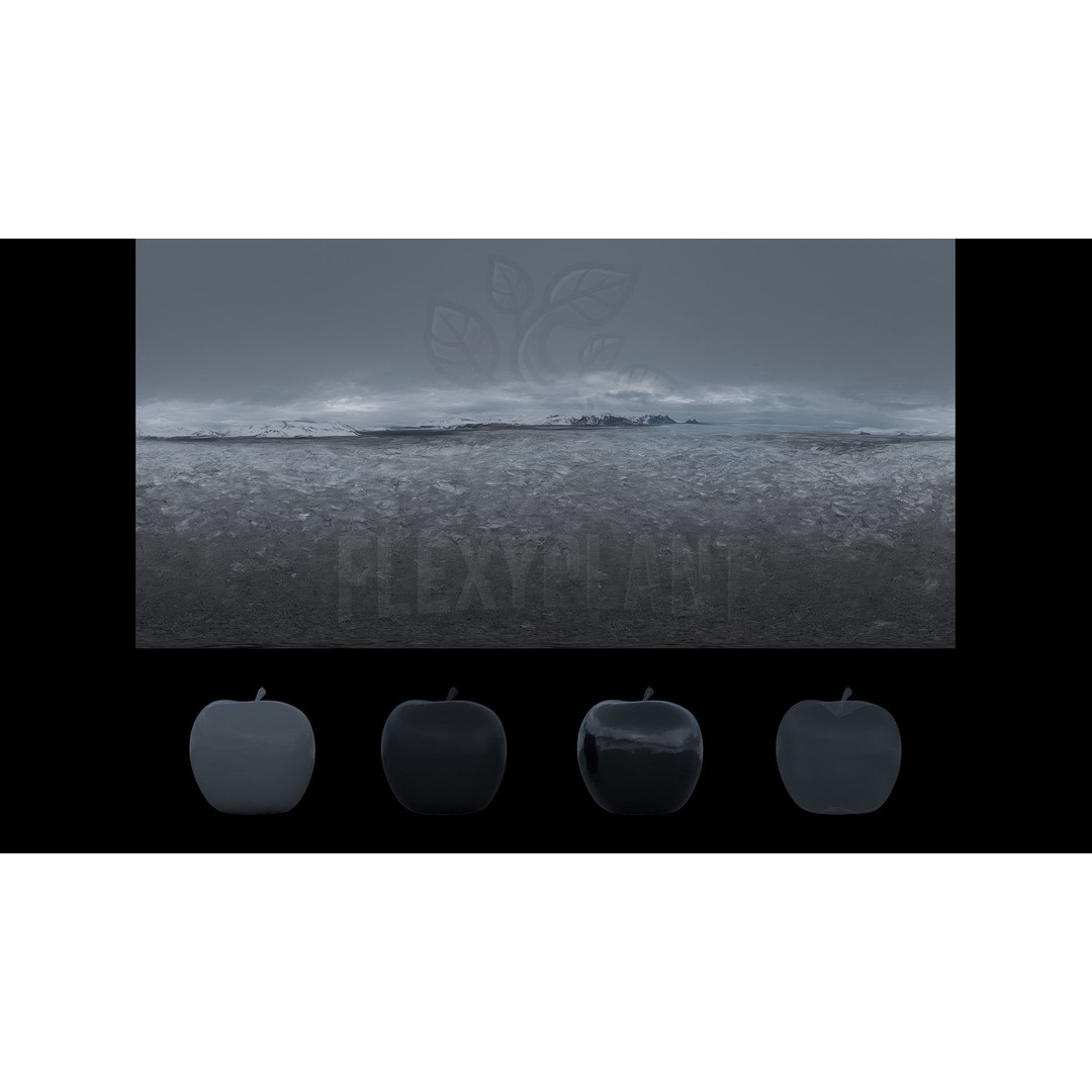 Iceland Glacier HDRI Pack – 12K Textures, Blender & FBX Formats - View 20