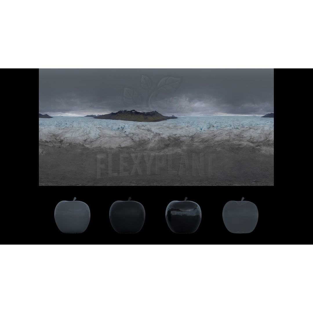 Iceland Glacier HDRI Pack – 12K Textures, Blender & FBX Formats - View 21