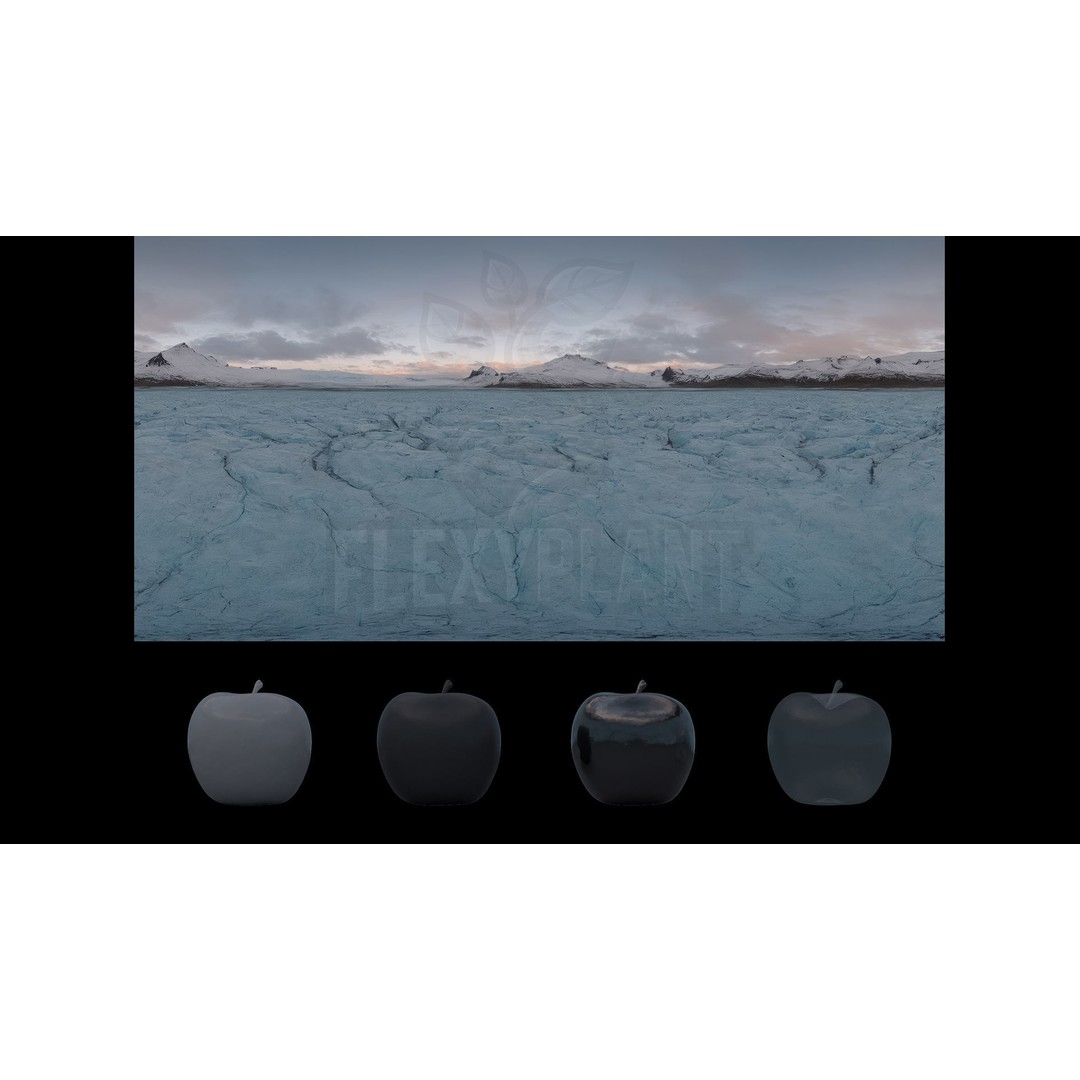 Iceland Glacier HDRI Pack – 12K Textures, Blender & FBX Formats - View 24