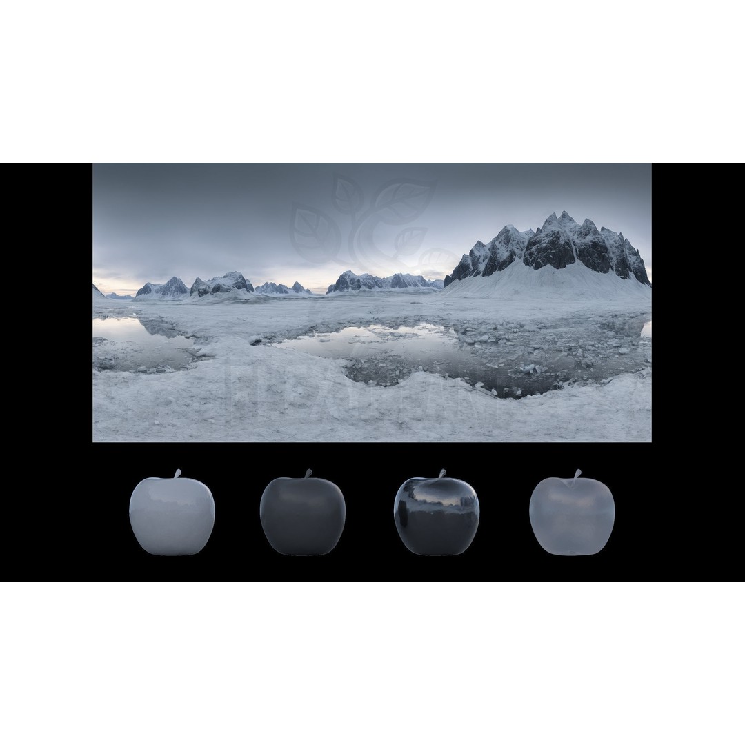 Iceland Glacier HDRI Pack – 12K Textures, Blender & FBX Formats - View 25