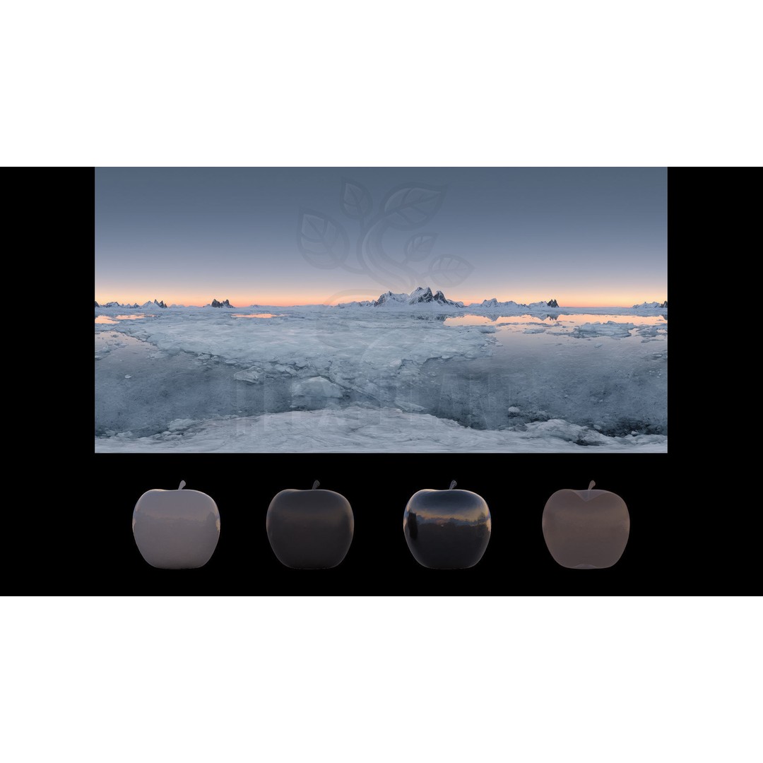 Iceland Glacier HDRI Pack – 12K Textures, Blender & FBX Formats - View 26