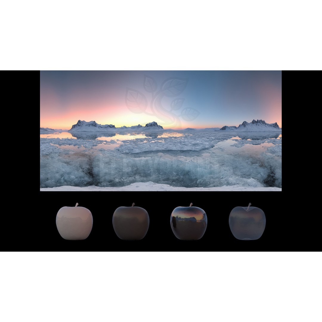 Iceland Glacier HDRI Pack – 12K Textures, Blender & FBX Formats - View 27
