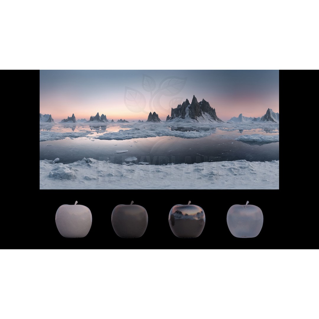 Iceland Glacier HDRI Pack – 12K Textures, Blender & FBX Formats - View 28