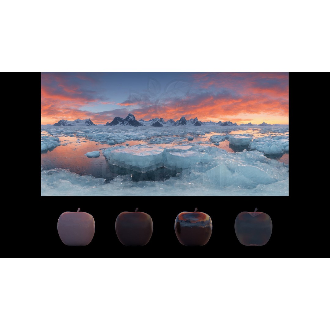 Iceland Glacier HDRI Pack – 12K Textures, Blender & FBX Formats - View 7
