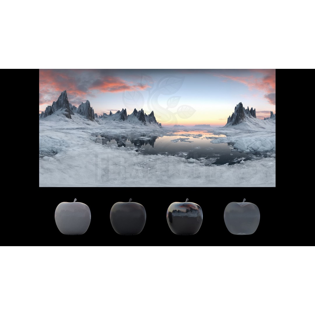 Iceland Glacier HDRI Pack – 12K Textures, Blender & FBX Formats - View 8