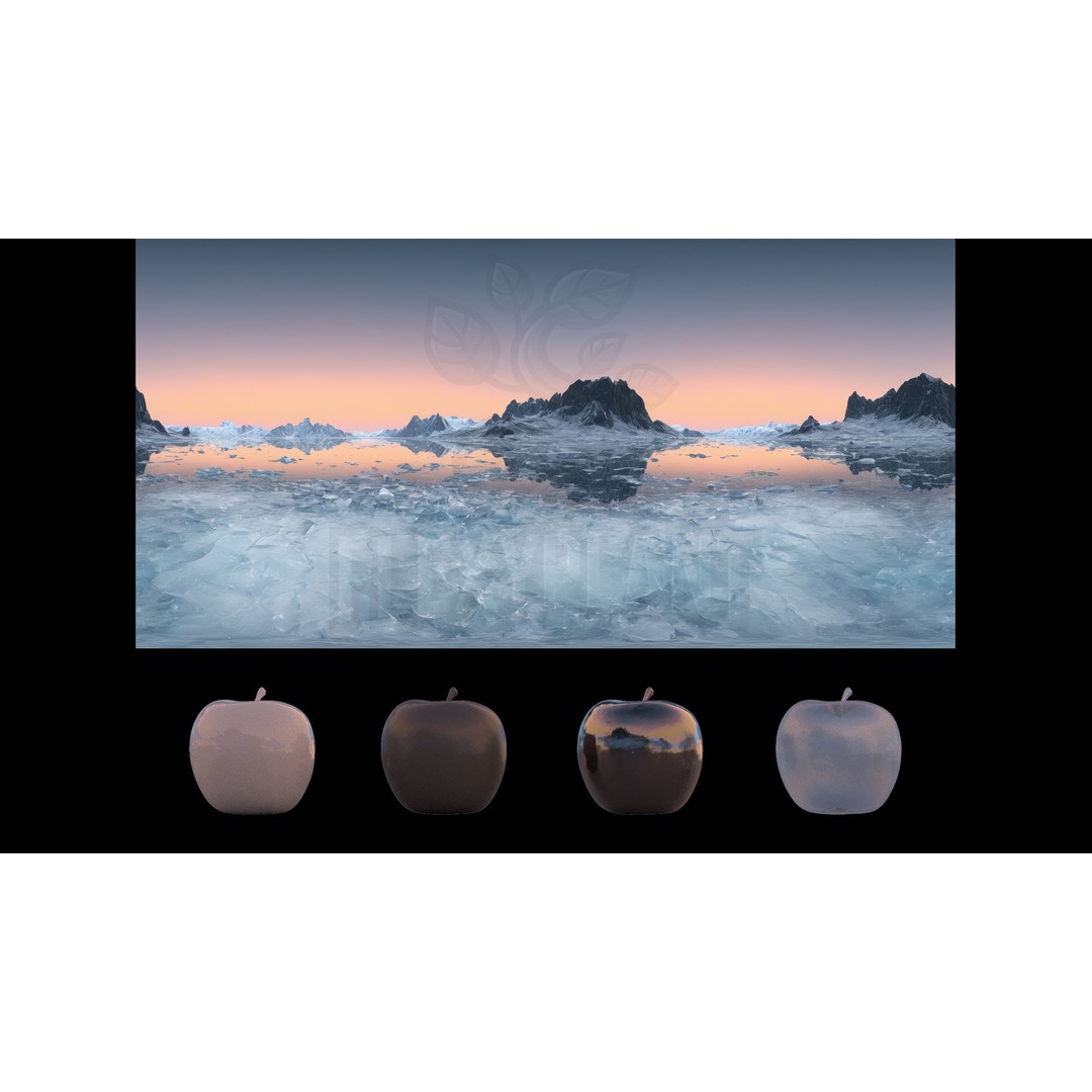 Iceland Glacier HDRI Pack – 12K Textures, Blender & FBX Formats - View 9