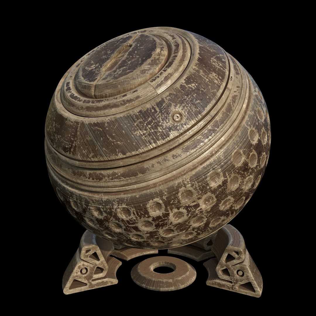 30 Wood Smart Material 3D Model – Textures for Substance Painter