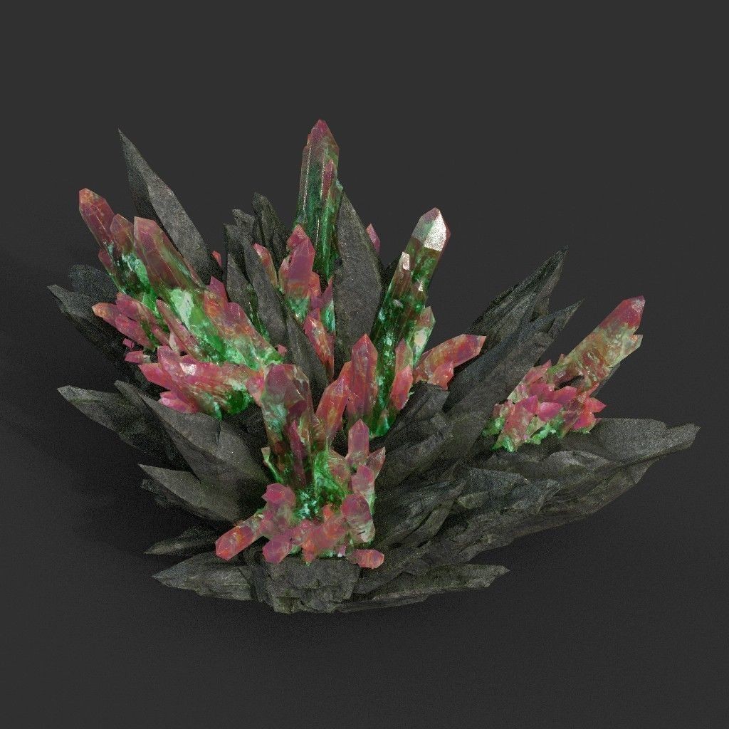 Spiky Mine Rock 3D Model – Ultra HD Low-Poly Asset, FBX & OBJ - View 13