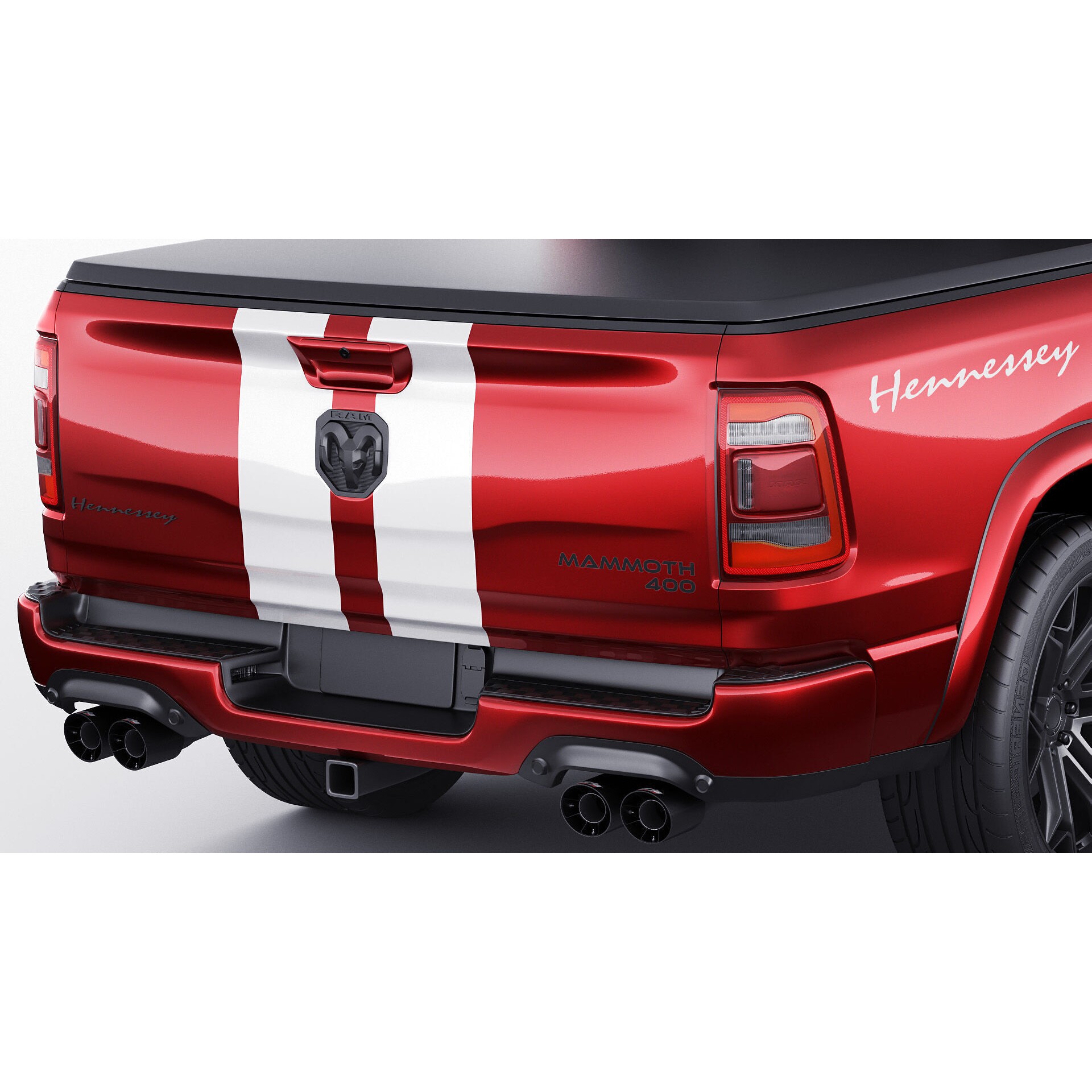 Hennessey MAMMOTH 400 - Game-Ready 3D Model - View 10