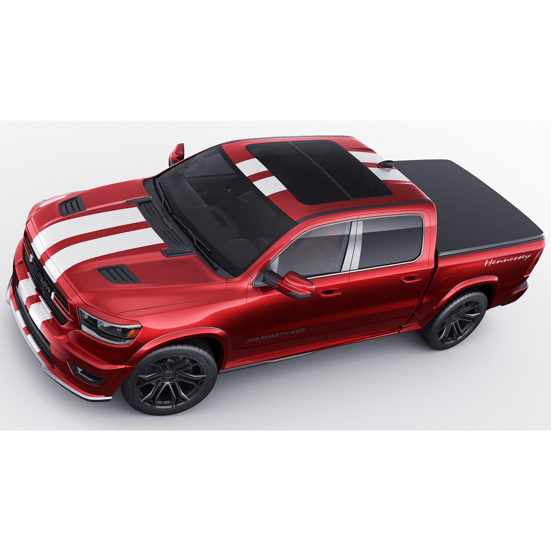 Hennessey MAMMOTH 400 - Game-Ready 3D Model - View 12