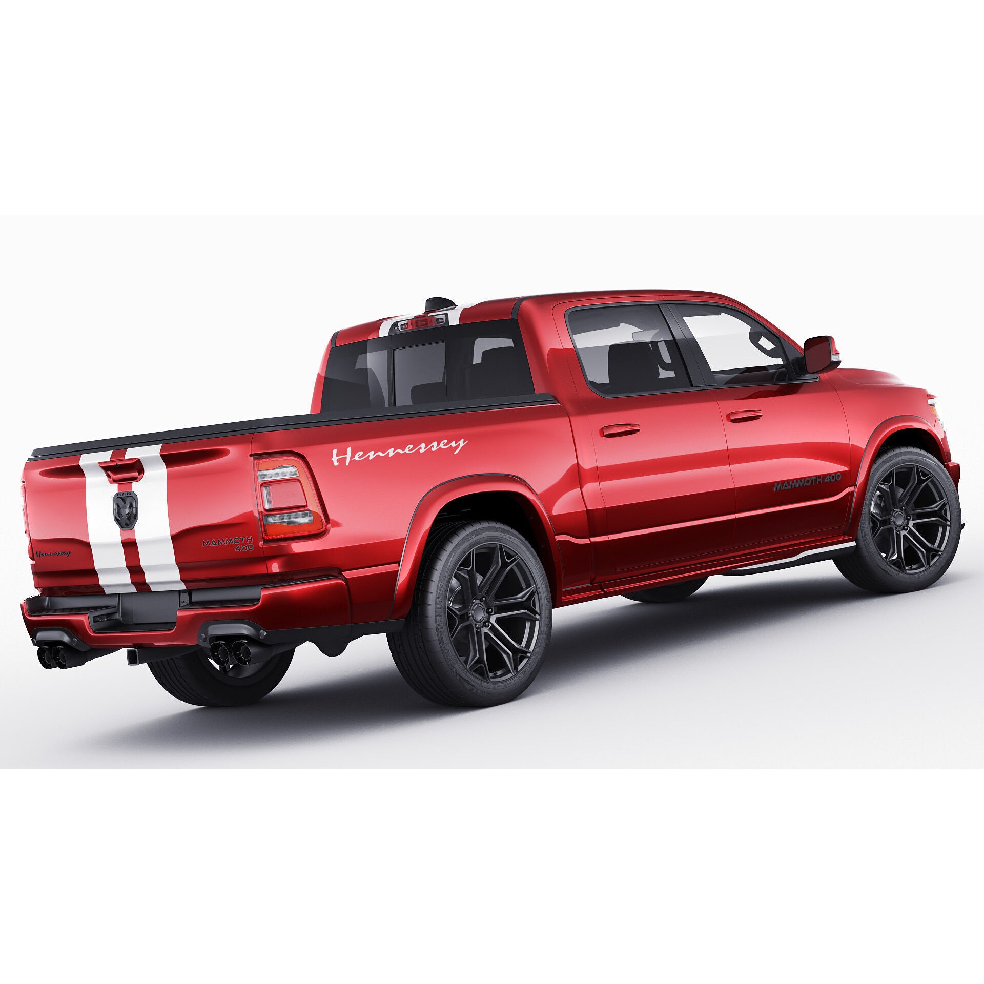 Hennessey MAMMOTH 400 - Game-Ready 3D Model - View 16
