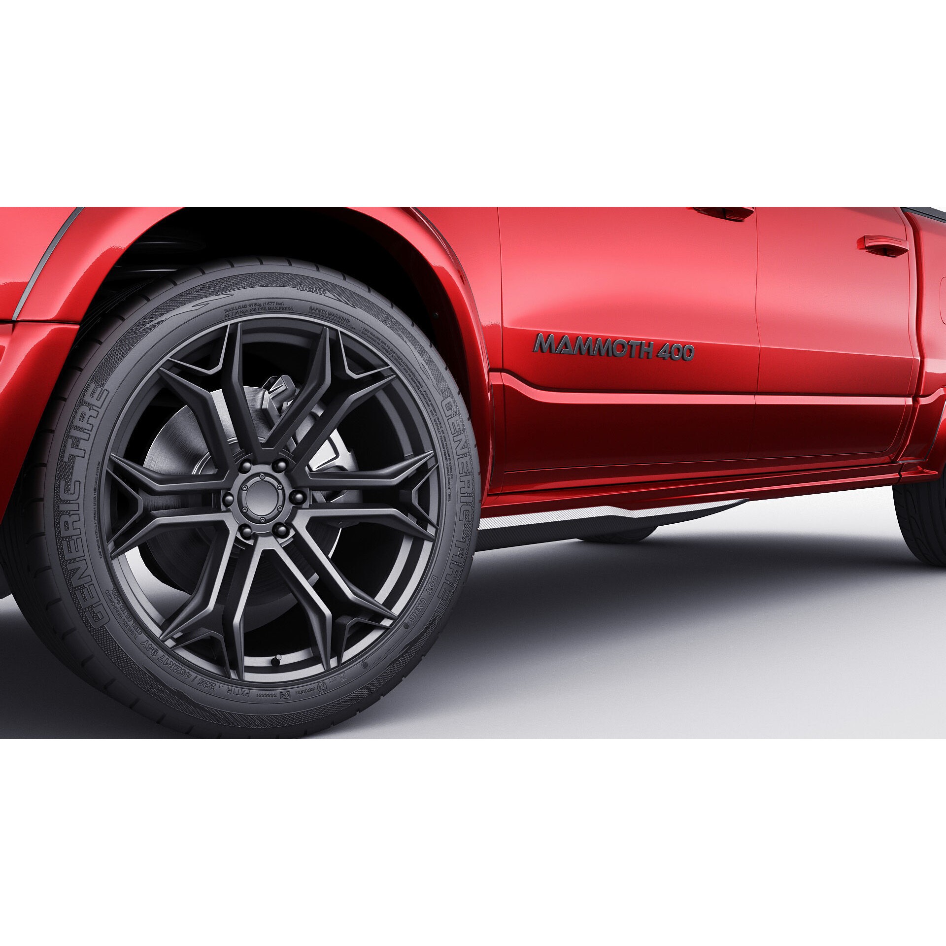 Hennessey MAMMOTH 400 - Game-Ready 3D Model - View 17