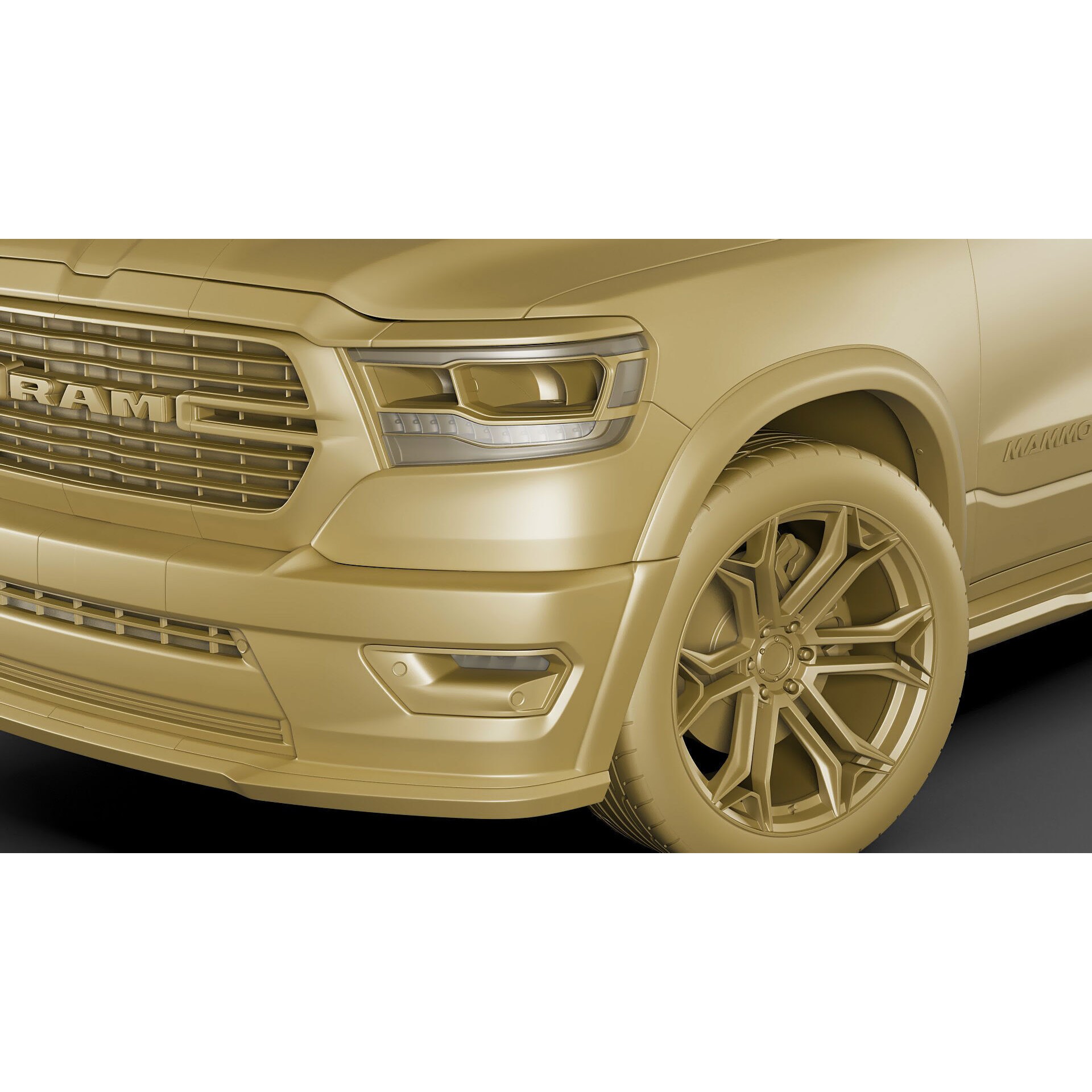 Hennessey MAMMOTH 400 - Game-Ready 3D Model - View 27