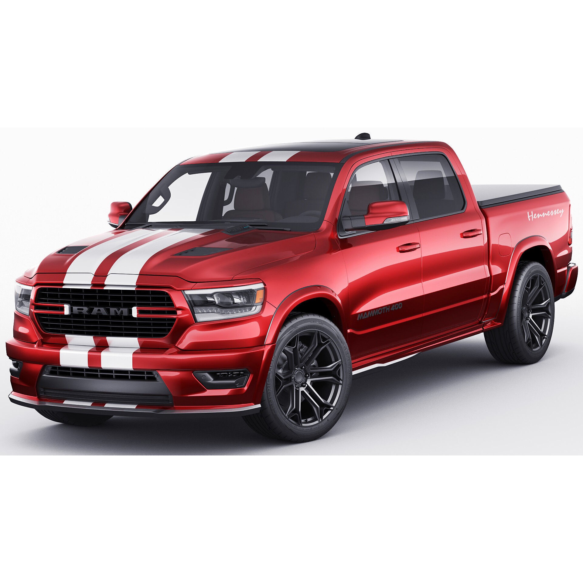 Hennessey MAMMOTH 400 - Game-Ready 3D Model - View 3