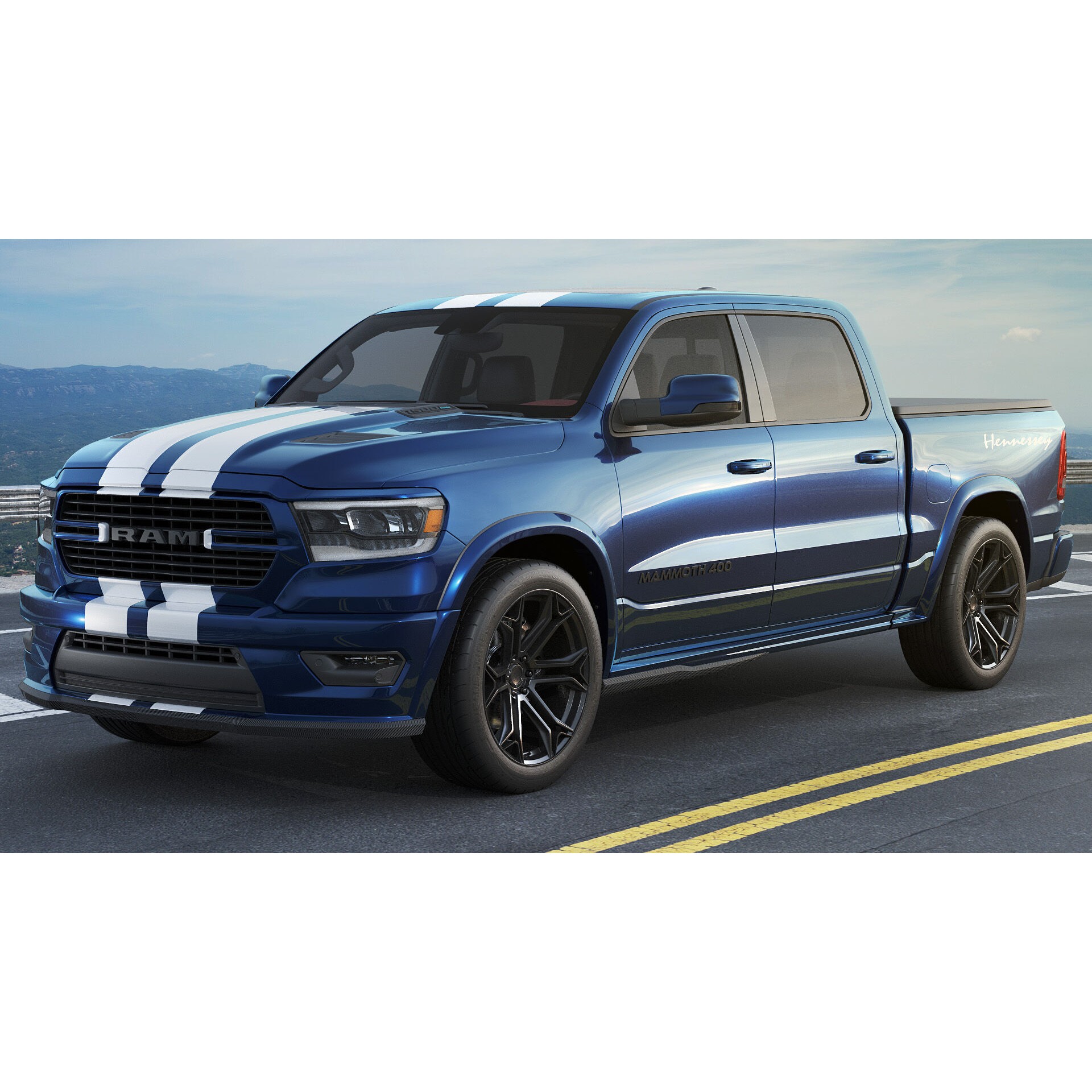 Hennessey MAMMOTH 400 - Game-Ready 3D Model - View 5