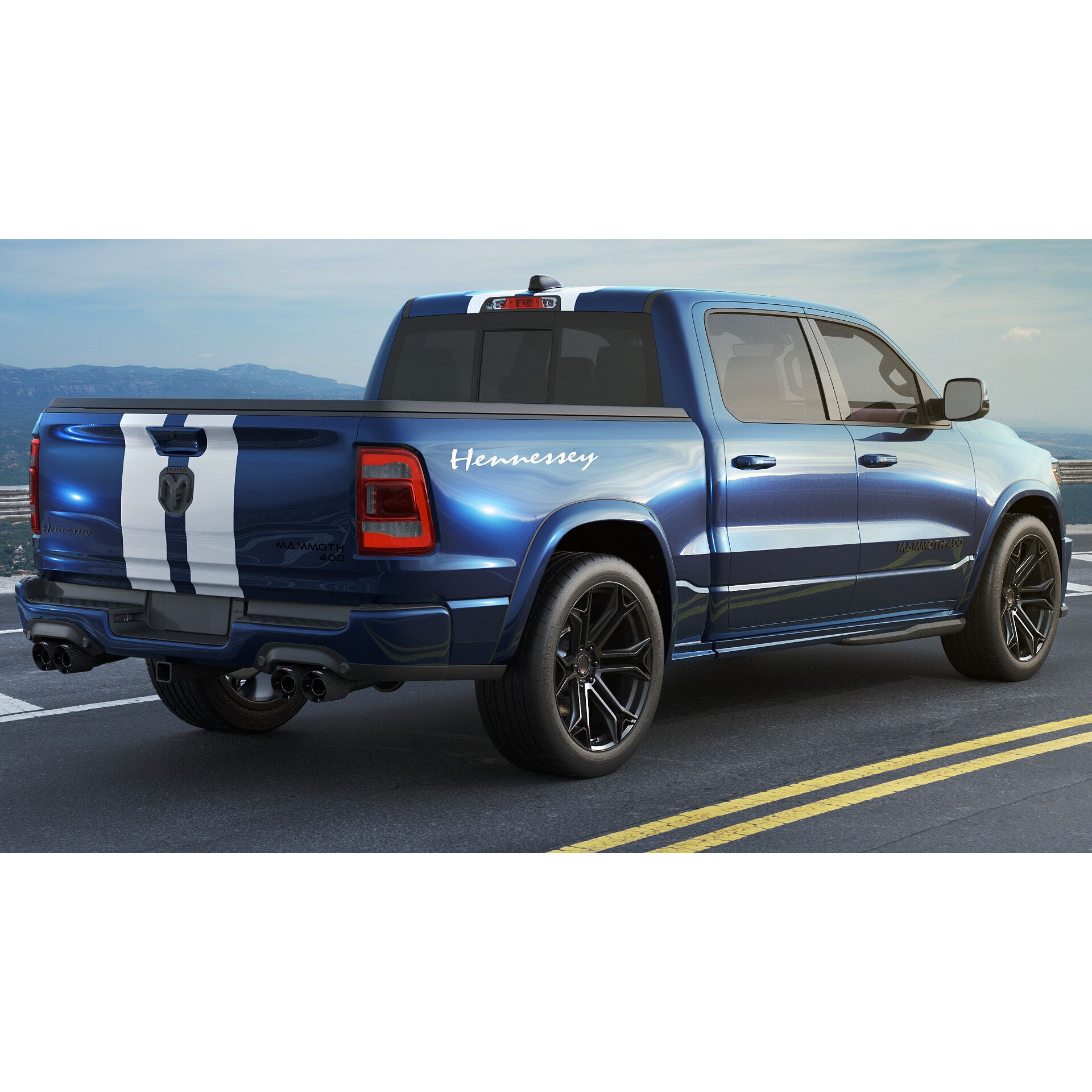 Hennessey MAMMOTH 400 - Game-Ready 3D Model - View 6