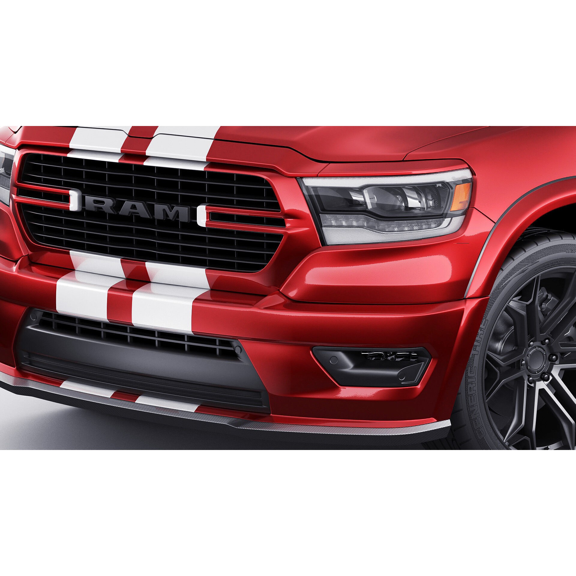 Hennessey MAMMOTH 400 - Game-Ready 3D Model - View 8